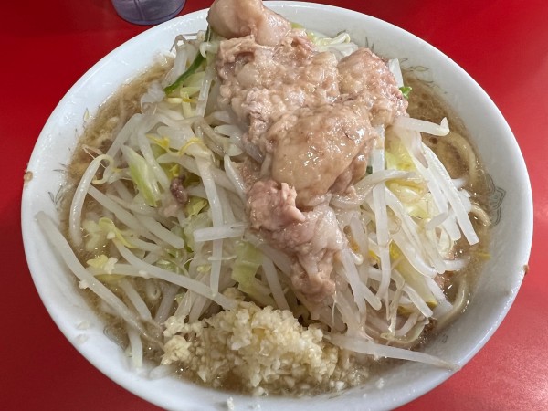 「ラーメン 麺少なめ」@ラーメン二郎 生田駅前店の写真