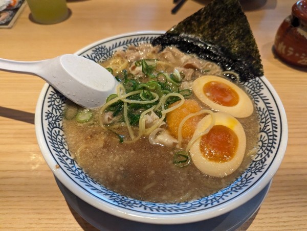 「味玉肉そば」@丸源ラーメン 相模原清新店の写真