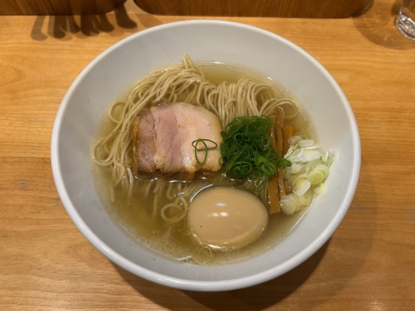 「塩そば＋味玉」@佐々木製麺所の写真