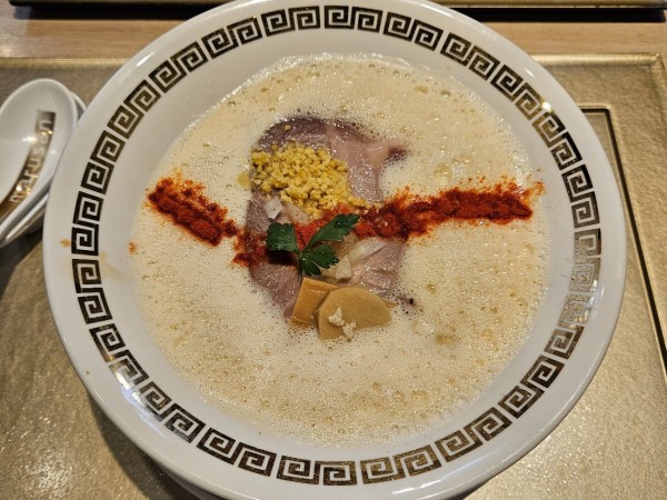 「鯛白湯とろり」@鯛白湯らーめん ○de▽の写真