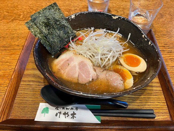 「けや木ラーメン」@らーめん工房 けや木の写真