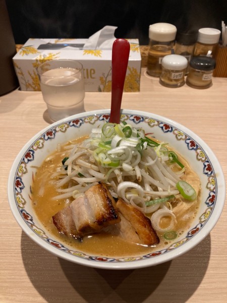 「味噌ラーメン　1100円」@味噌麺処 太鼓の写真