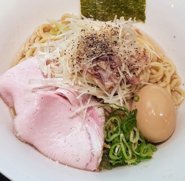 「神戸ビーフ脂まぜそば 900円」@らぁーめん 喜元門 石岡店の写真