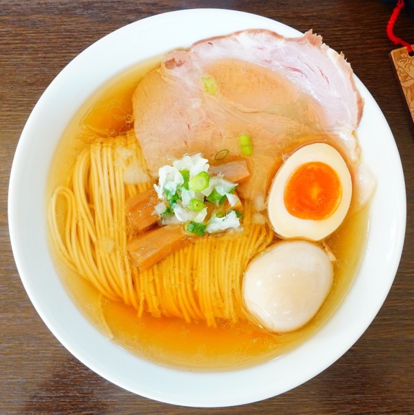 「塩そば＋味玉」@中華そばイデタの写真