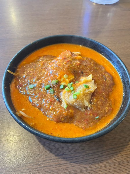 「どて辛めん」@どてちん 習志野店の写真