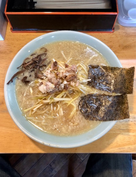「ネギラーメン中（900）」@麺ショップ 花路の写真