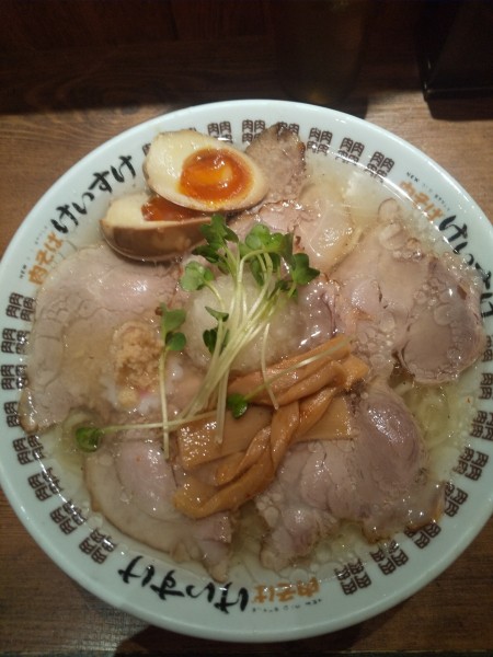 「肉そば（塩・味玉付き）」@NEW OLD STYLE 肉そば けいすけの写真