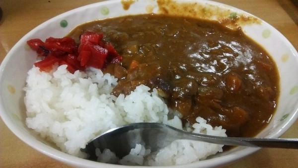 「特製カレーライス 480円」@天亀そば 神田店の写真