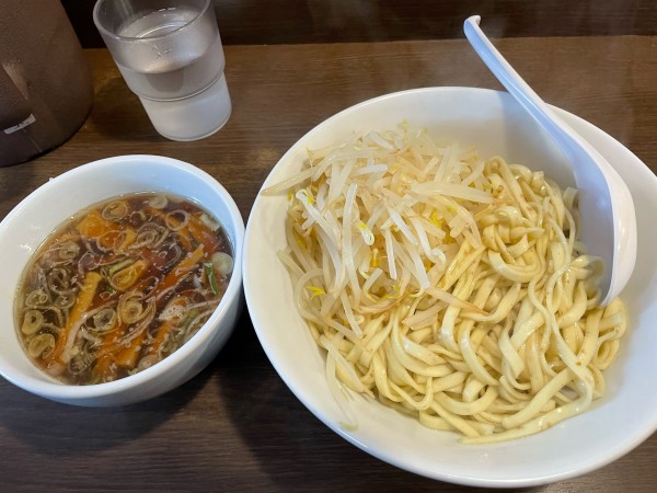 「つけ麺(醤油)熱盛¥680太麺」@ラーメン木曜日の写真