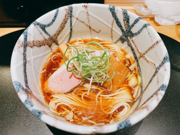 「大人のハーフらーめん」@鴨中華そば 楓の写真