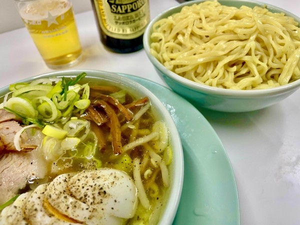 「サッポロ赤星 → もり中華」@ともちんラーメンの写真