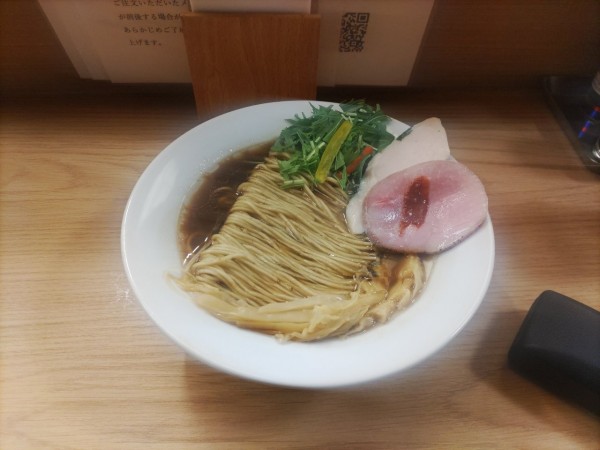 「芳醇貝汁ぶたらぁめん(醤油)」@めん処 きよ洲の写真