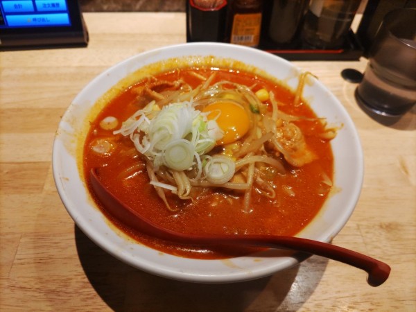 「キムチ納豆ラーメン(小)」@柳家 総本店の写真