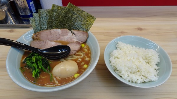 「特製ラーメン（1,000円）」@らーめん武道家 口の写真