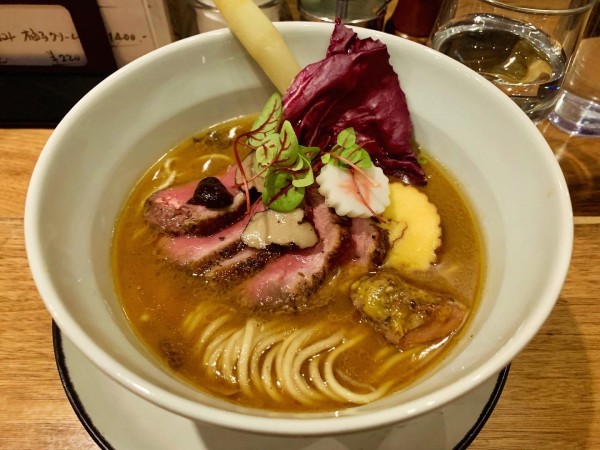 「マグレ・ド・カナールのらーめん」@海老丸らーめんの写真