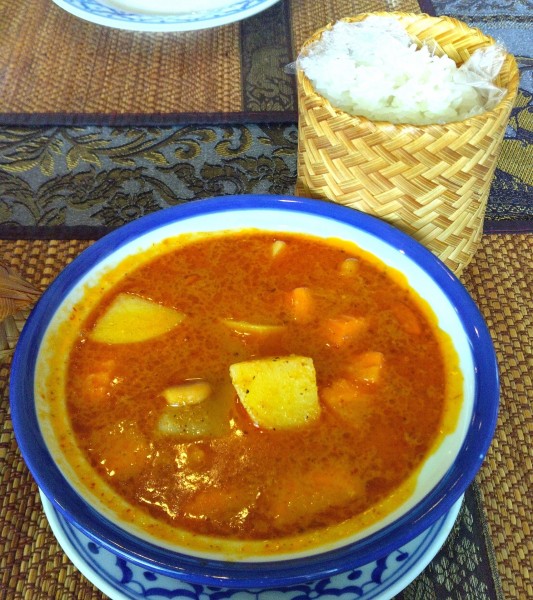 「マッサマンカレー」@ライ・タイの写真