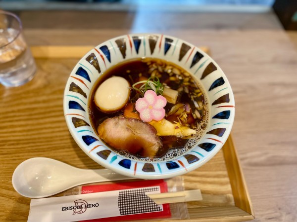 「味玉淡麗えびそば(醤油)」@えびそば 緋彩の写真