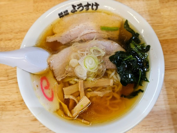 「ラーメン」@青竹手打ちラーメン 麺屋ようすけ 堀米店の写真