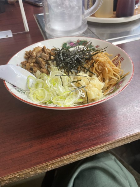 「油そば小」@中華そば 太平楽 六丁の目店の写真