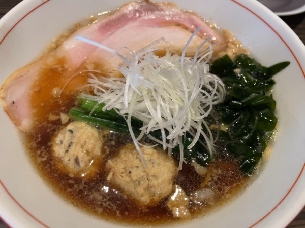 「濃厚背脂煮干し醤油ラーメン」@原口商店の写真