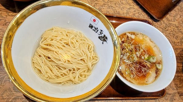 「昆布水醤油つけ麺」@鬼そば 藤谷 浅草店の写真