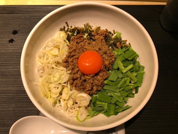「台湾まぜそば 中盛　1000円」@麺屋 ずぅうの写真