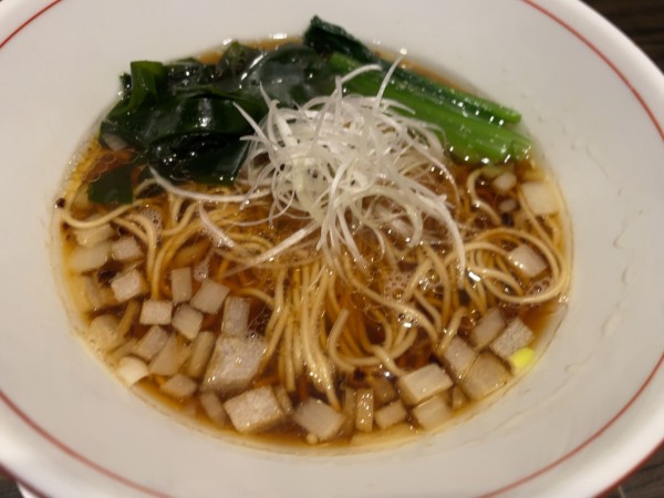 「煮干かけそば」@原口商店の写真