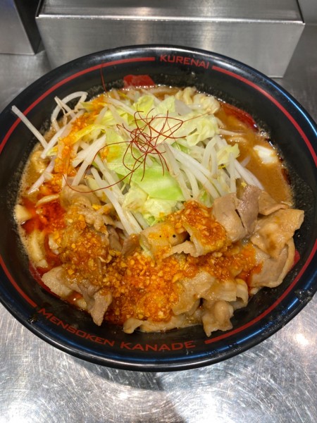 「紅らーめん」@麺創研 紅 府中の写真