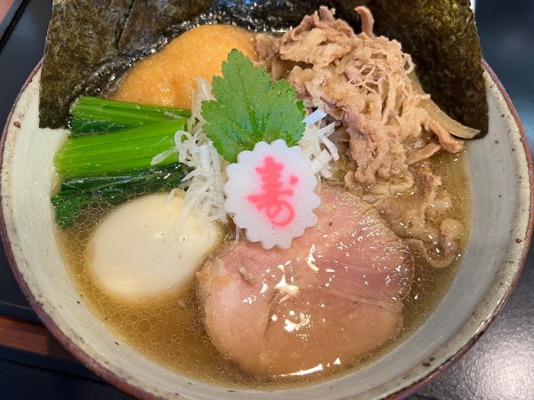 「特製中華蕎麦」@中華蕎麦 きつねの写真