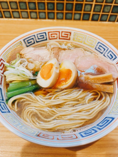 「特製中華そば」@ほっこり中華そば もつけの写真