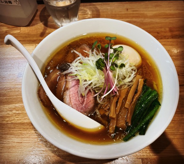 「手揉み中華ソバ(全部入り)」@中華ソバ ビリケンの写真