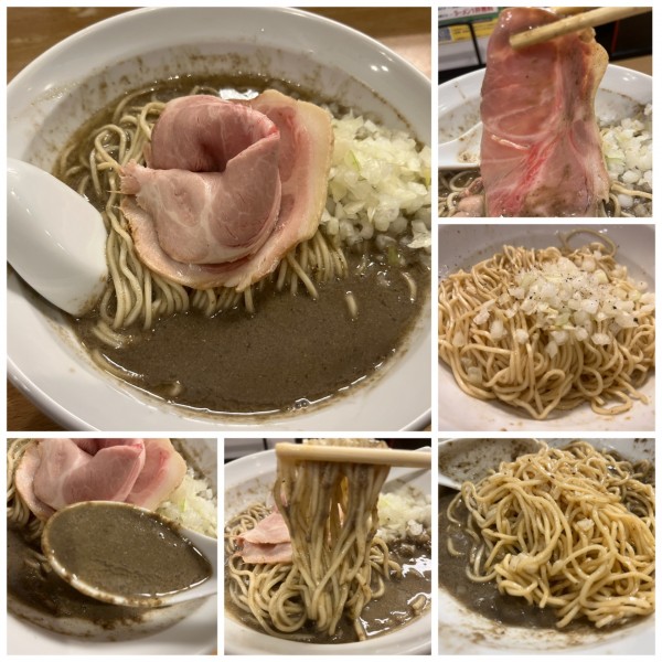 「【限定】泥煮干しそばSP 1300円黒酢の和え玉350円」@麺処 にぼし香の写真