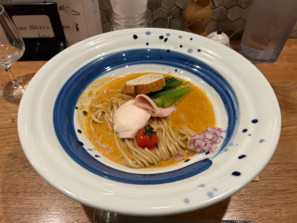 「海老丸カルボナーラ」@海老丸らーめんの写真