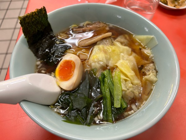 「ワンタンメン」@中華麺舗 虎の写真