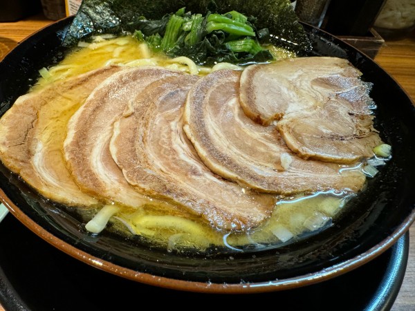 「チャーシュー麺」@横浜家系ラーメン 茅ヶ崎家の写真