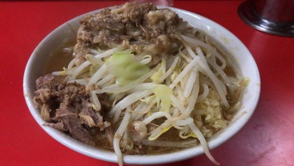 「小ラーメン　￥900」@ラーメン二郎 松戸駅前店の写真