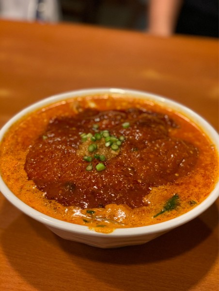 「どて辛めん」@どてちんⅢの写真