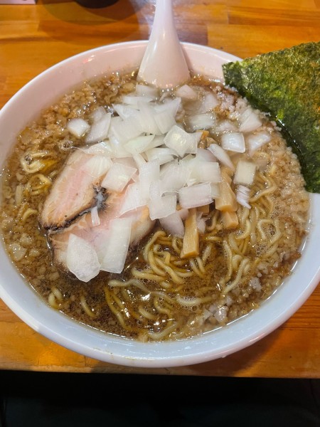 「こってりらーめん中盛タマネギ」@ラーメンラブルの写真