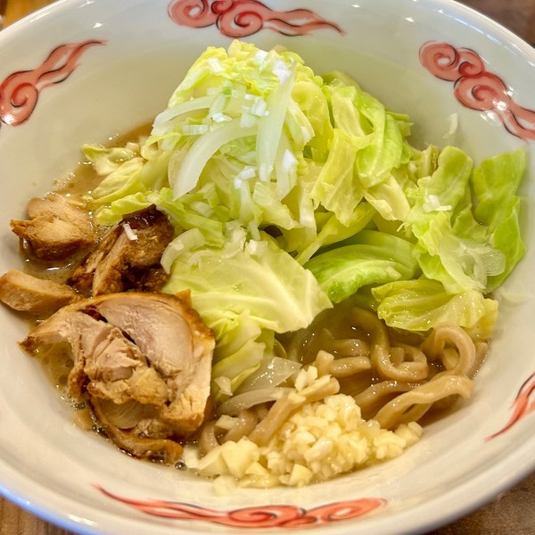 「とり二郎（油）」@ナチュラルスープヌードル&スパイスラボ GO-SHIKIの写真