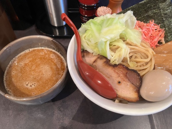 「EBIつけ麺大盛 味玉」@つけ麺 GAKUの写真