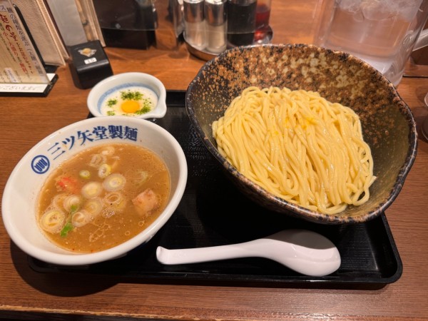 「とろろ山芋つけ麺（大盛）」@三ツ矢堂製麺 川越店の写真