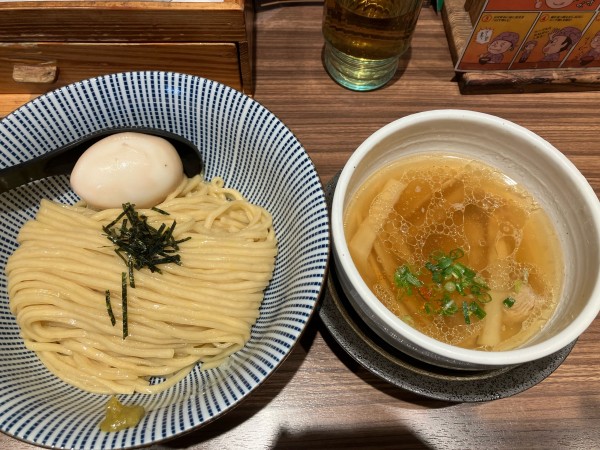 「塩つけめん」@塩つけ麺灯花 赤坂店の写真