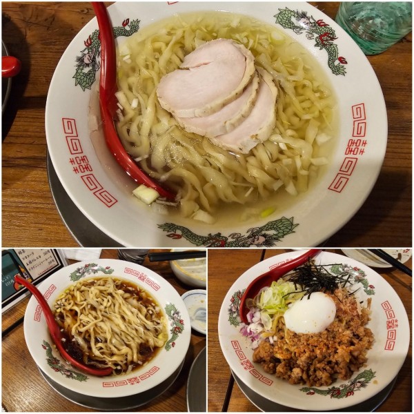 「雉のラーメン食べ比べ」@立ち呑み居酒屋 金町製麺の写真