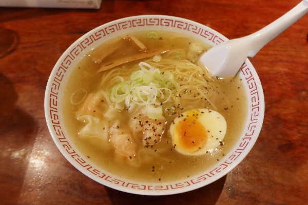 「えびワンタンメン￥８００」@ラーメン 龍櫻の写真
