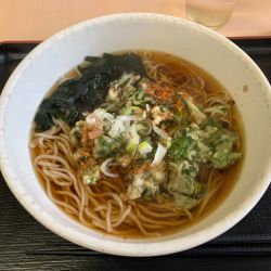 春菊天そば 450円