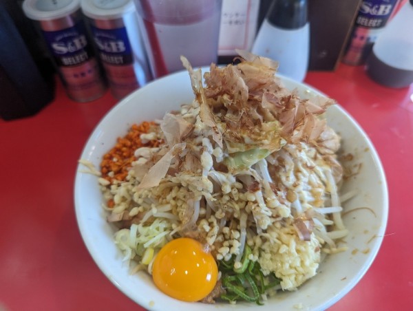 「まぜそば」@用心棒 本号の写真