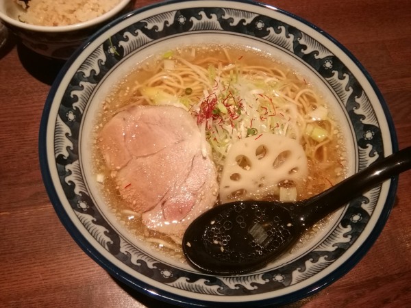 「雅楽谷（うたや）ラーメン　並　850円」@和風楽麺 四代目 ひのでやの写真