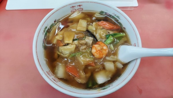 「五目そば（広東麵）900円」@宝来の写真