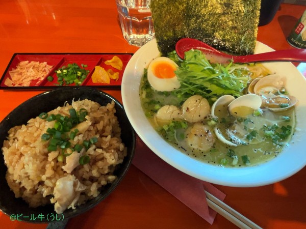 「すごい貝(950円)、貝めし(250円)」@南相馬へうげもの 入間店の写真