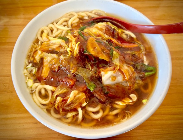 「スタミナ温1.5玉(900¥)」@珈奈里屋の写真